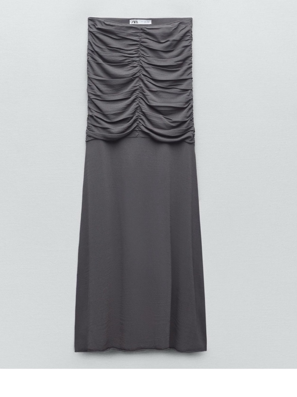 Zara Charcoal Sleeveless Hoodie